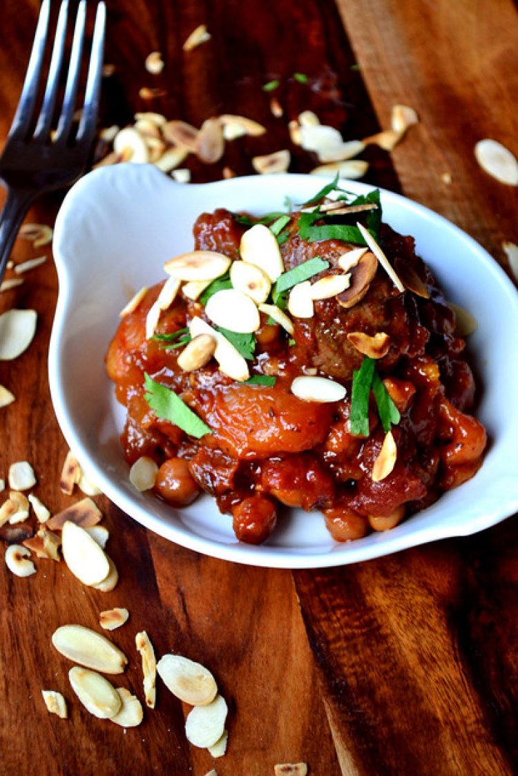 Beef and Apricot Tagine